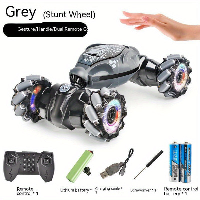 RC Stunt Car 4WD Remote Control Off-Road Vehicle with Gesture Control & Twist Racing