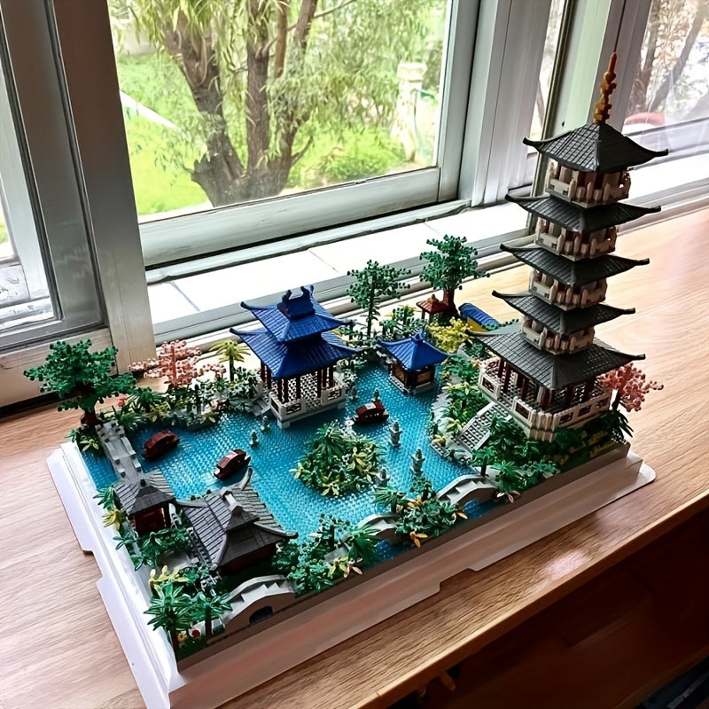Architecture Building Blocks Set | 3800+ PCS Hangzhou West Lake Landmark Kit