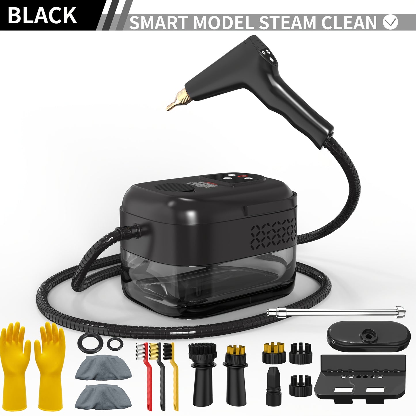 High-Pressure Handheld Steam Cleaner for Home, Kitchen, Carpet & Car Cleaning