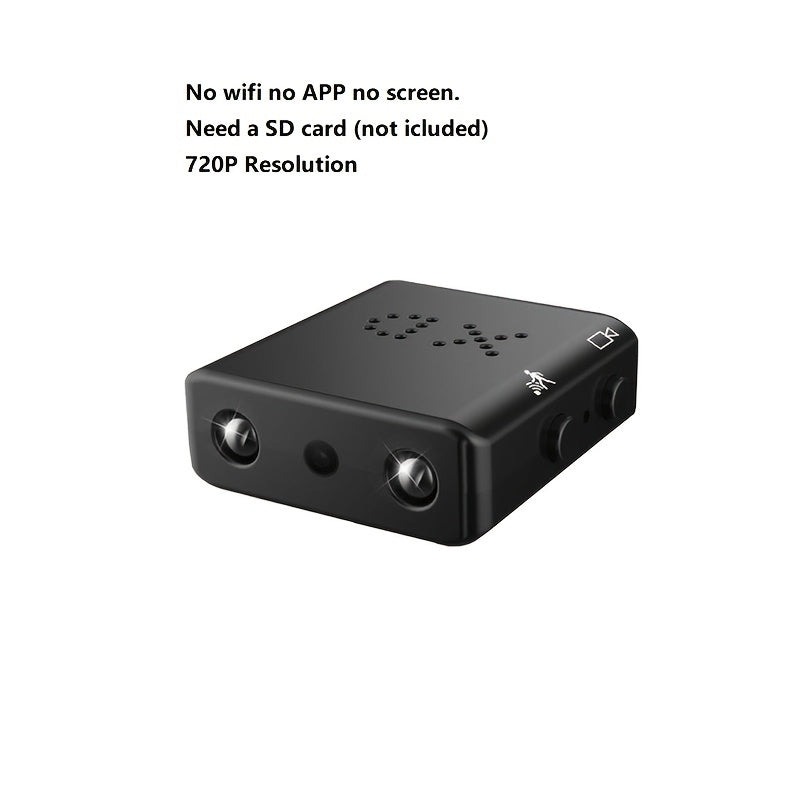 USB Rechargeable Hidden Cam Recorder - 720P HD with Night Vision & No Monthly Fees