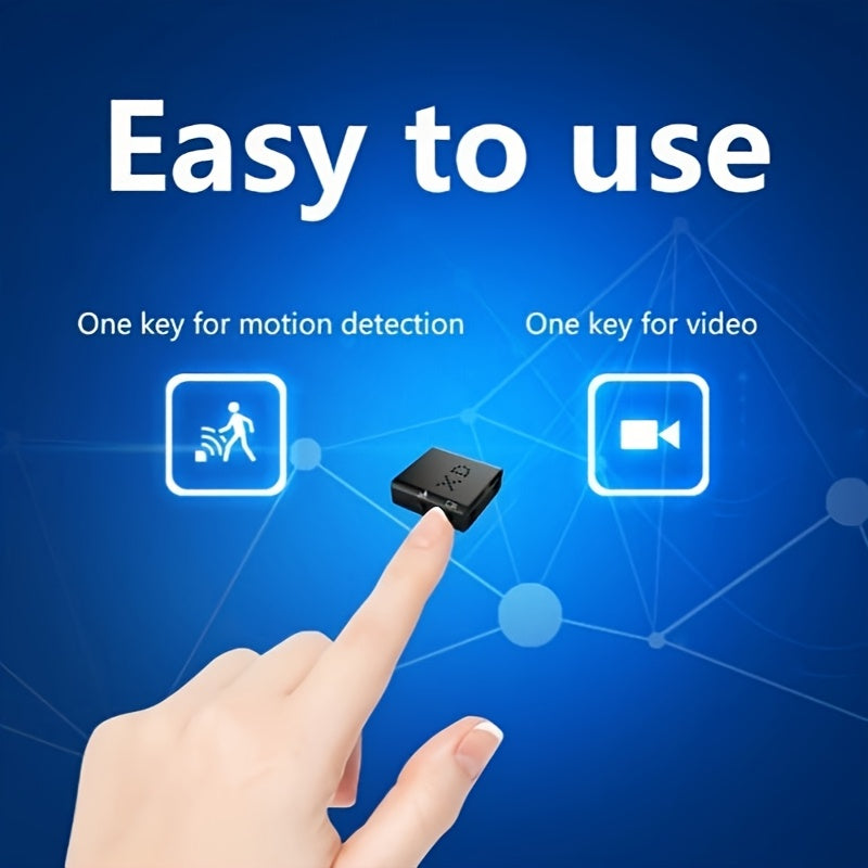 USB Rechargeable Hidden Cam Recorder - 720P HD with Night Vision & No Monthly Fees