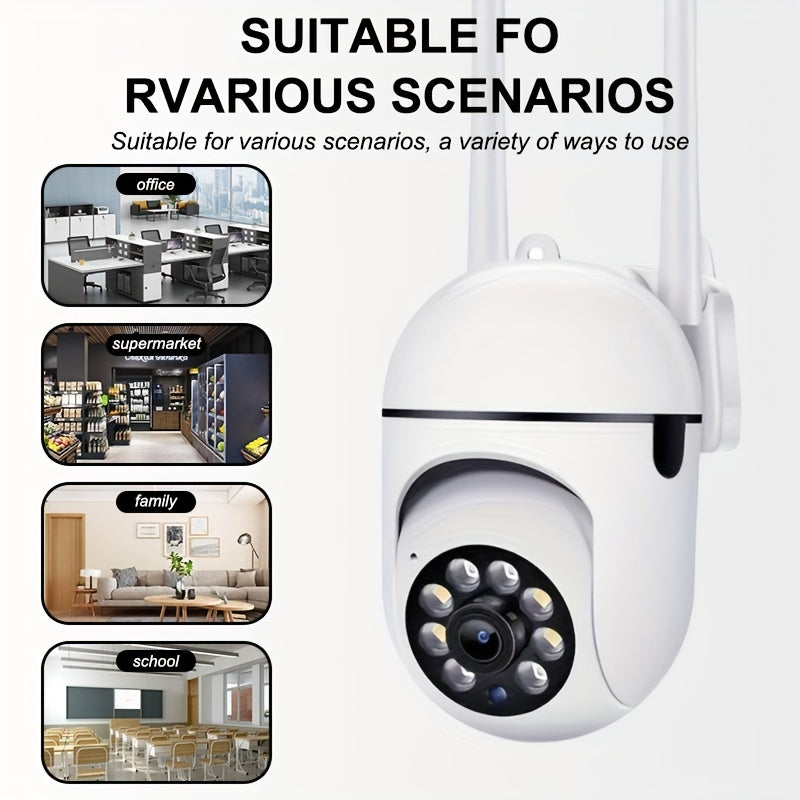 Wifi Security Cameras 4PCS 2K HD, Dual-Band, Night Vision, 2-Way Audio
