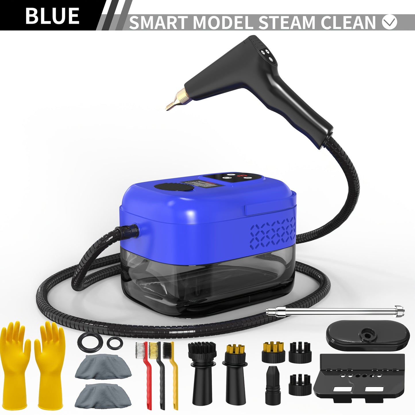 High-Pressure Handheld Steam Cleaner for Home, Kitchen, Carpet & Car Cleaning