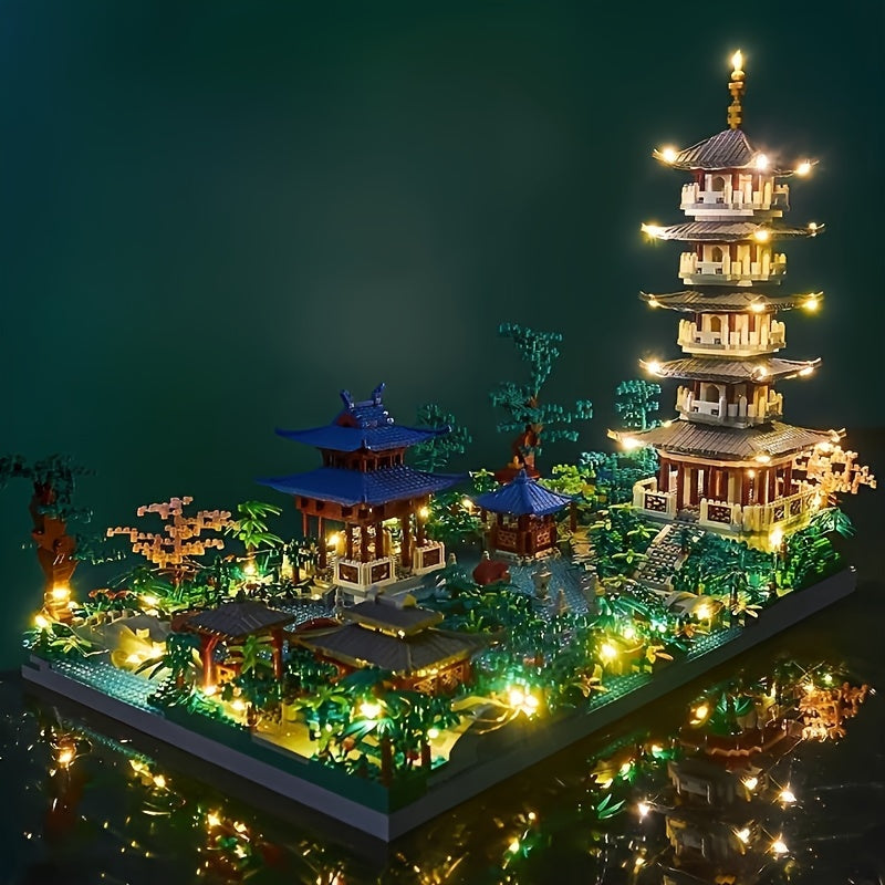 Architecture Building Blocks Set | 3800+ PCS Hangzhou West Lake Landmark Kit