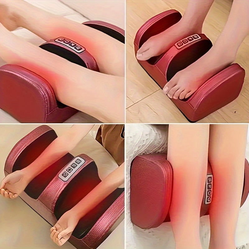 Foot Massager with Heat & Compression – Circulation, Relaxation, Home Spa Gift
