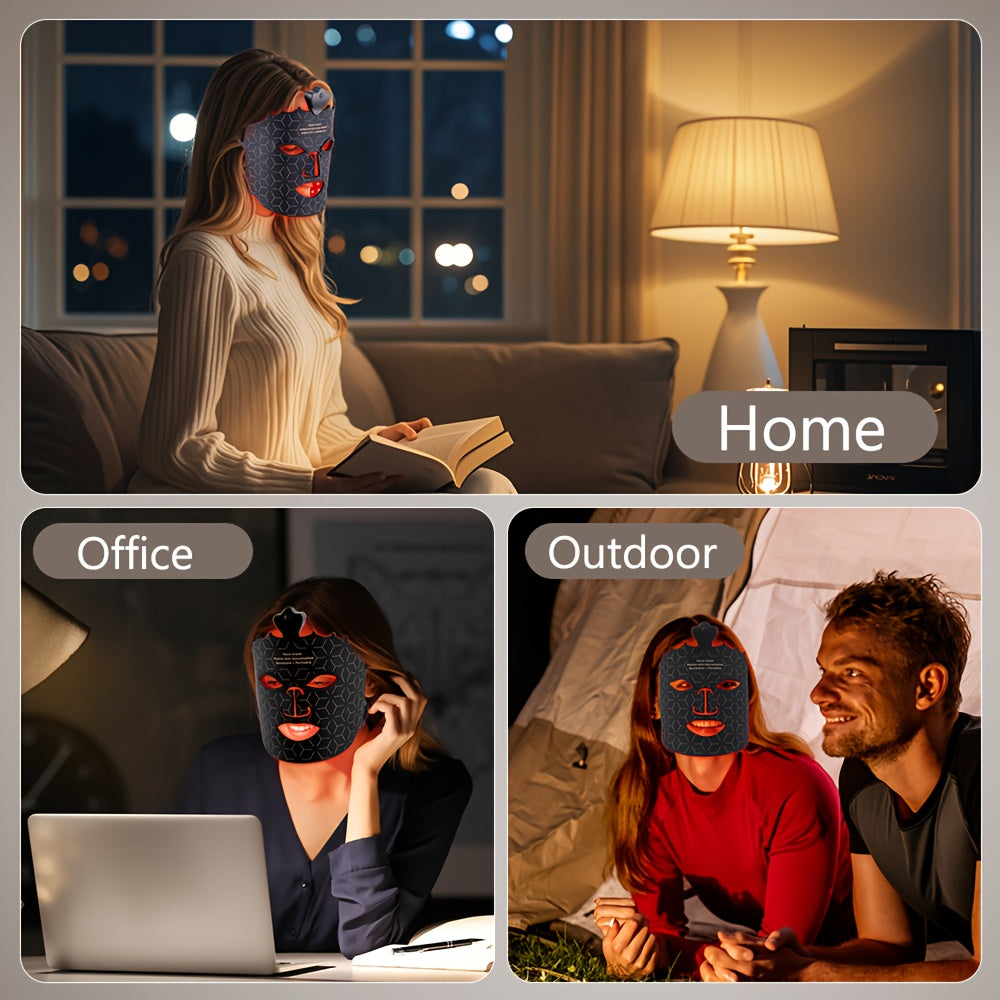 Anti-Aging LED Face Mask - FDA Cleared Red Light Therapy at Home for you