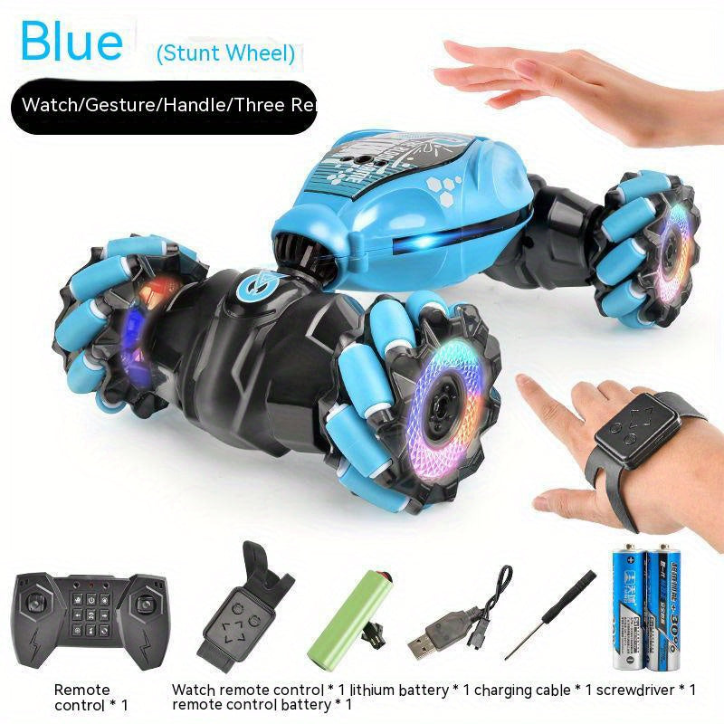 RC Stunt Car 4WD Remote Control Off-Road Vehicle with Gesture Control & Twist Racing