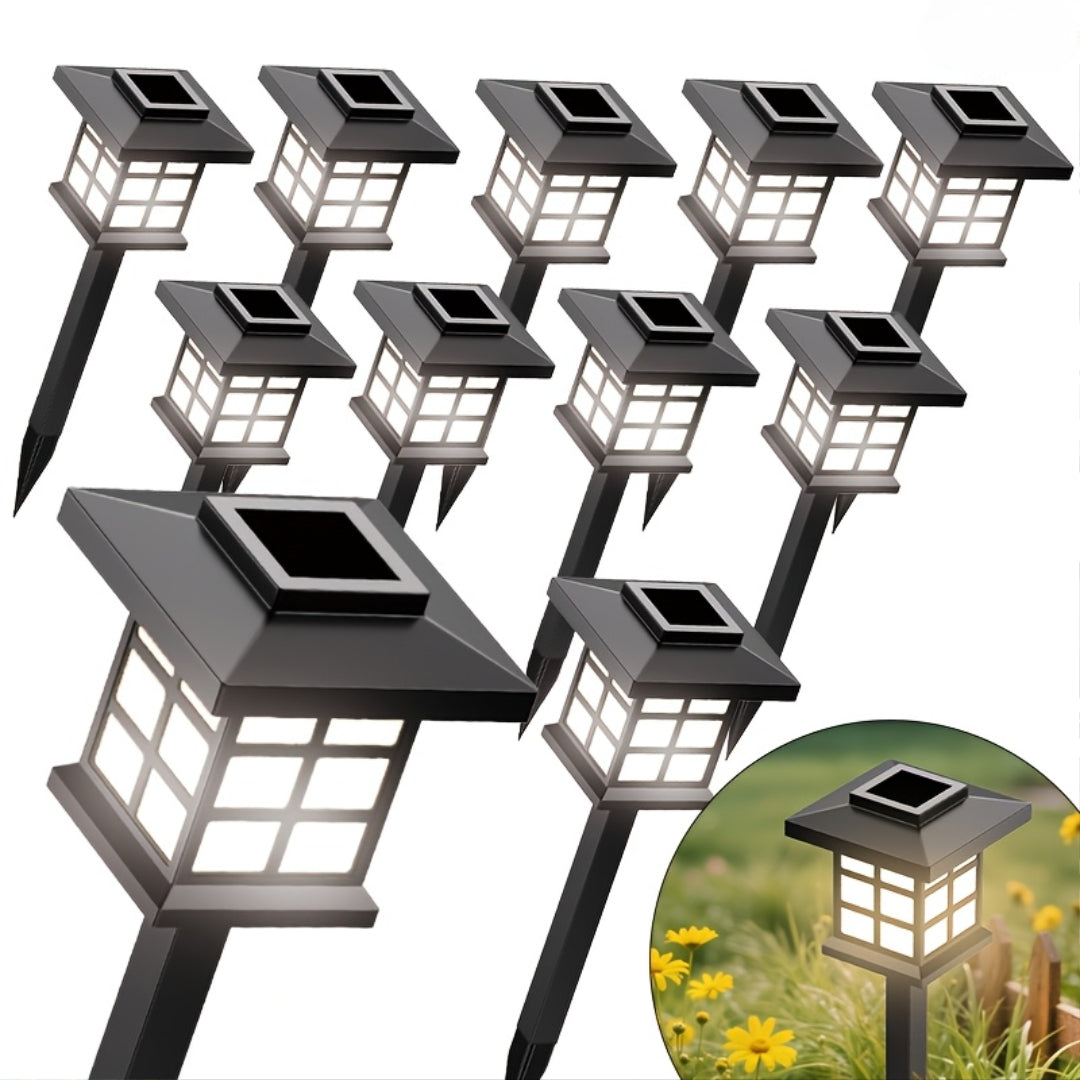 Outdoor Solar Path Lights – 600mA Waterproof LED Landscape Lights (different Sizes Available)