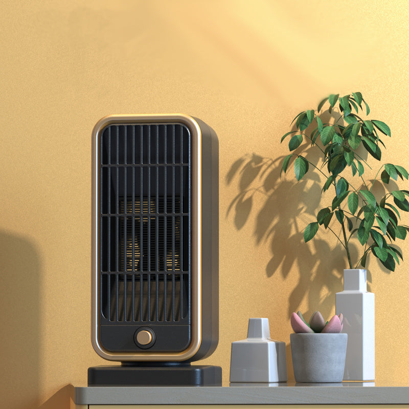 Quiet 500W Ceramic Space Heater - Portable Electric Heater for Office & Bedroom