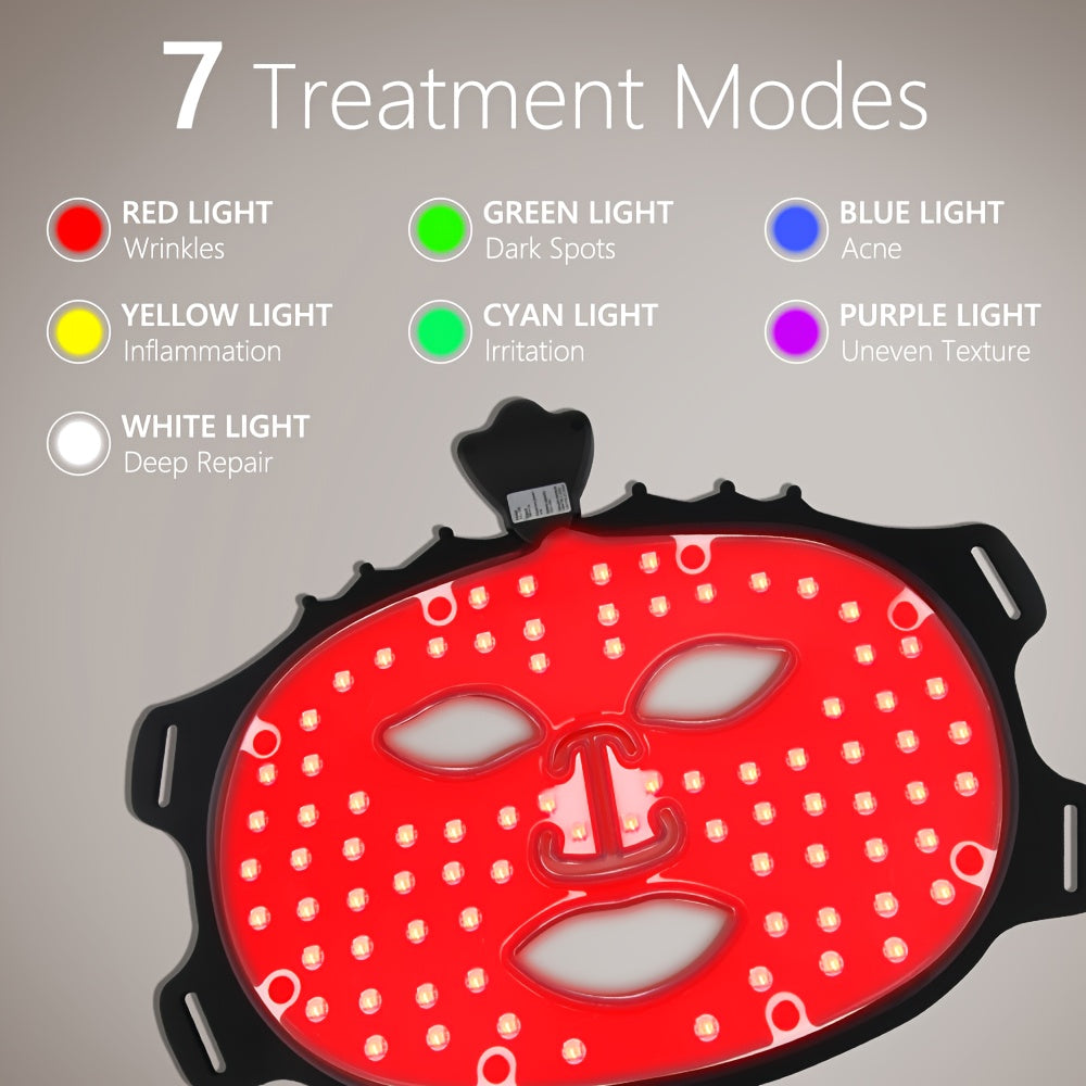 Anti-Aging LED Face Mask - FDA Cleared Red Light Therapy at Home for you