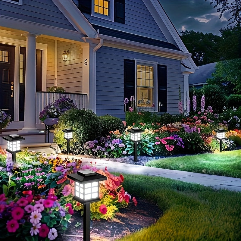 Outdoor Solar Path Lights – 600mA Waterproof LED Landscape Lights (different Sizes Available)