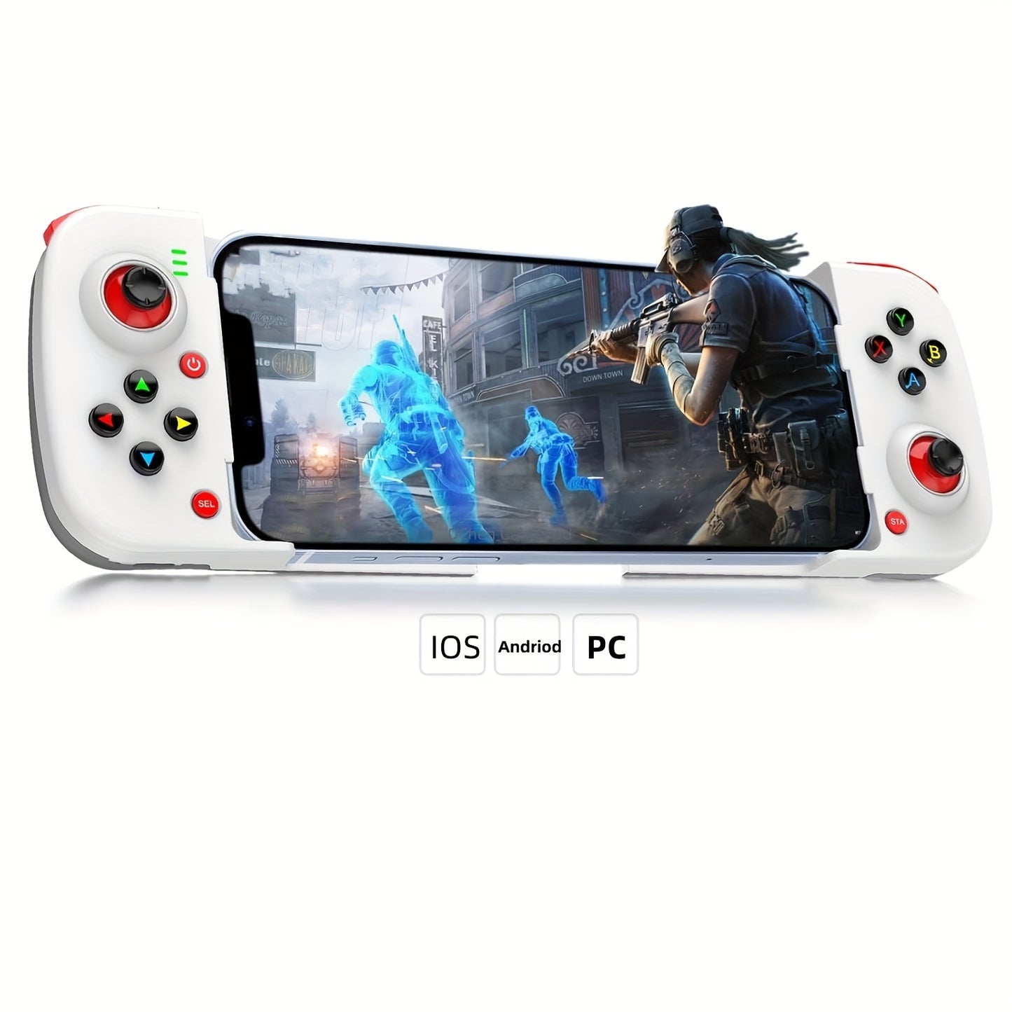 Pro Wireless Mobile Gamepad for iPhone, Android, PC & Steam Deck Moktan Sabai