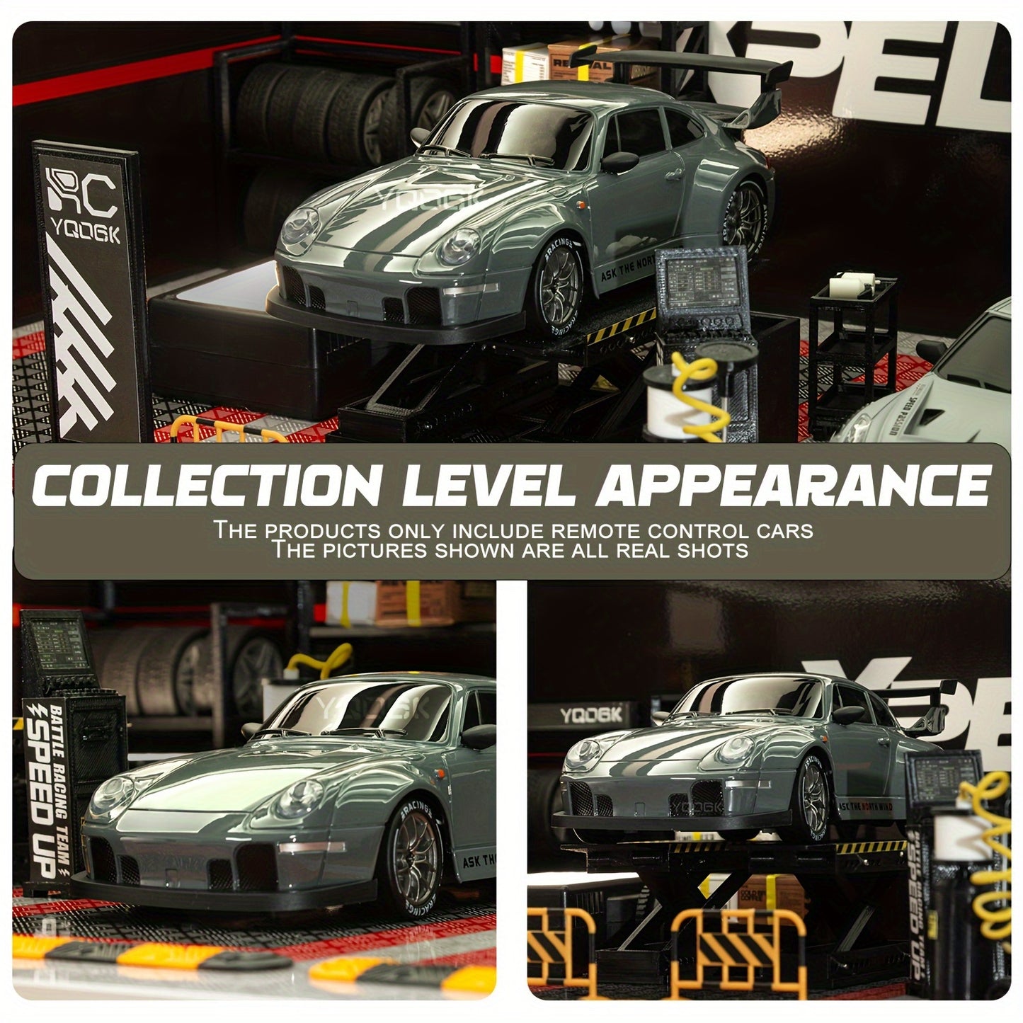 1:24 RC Drift Racing Car – 2.4GHz High-Speed Remote Car with Lights & Tires Moktan Sabai