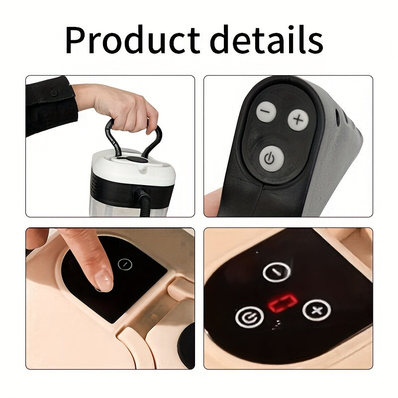 High-Pressure Handheld Steam Cleaner for Home, Kitchen, Carpet & Car Cleaning