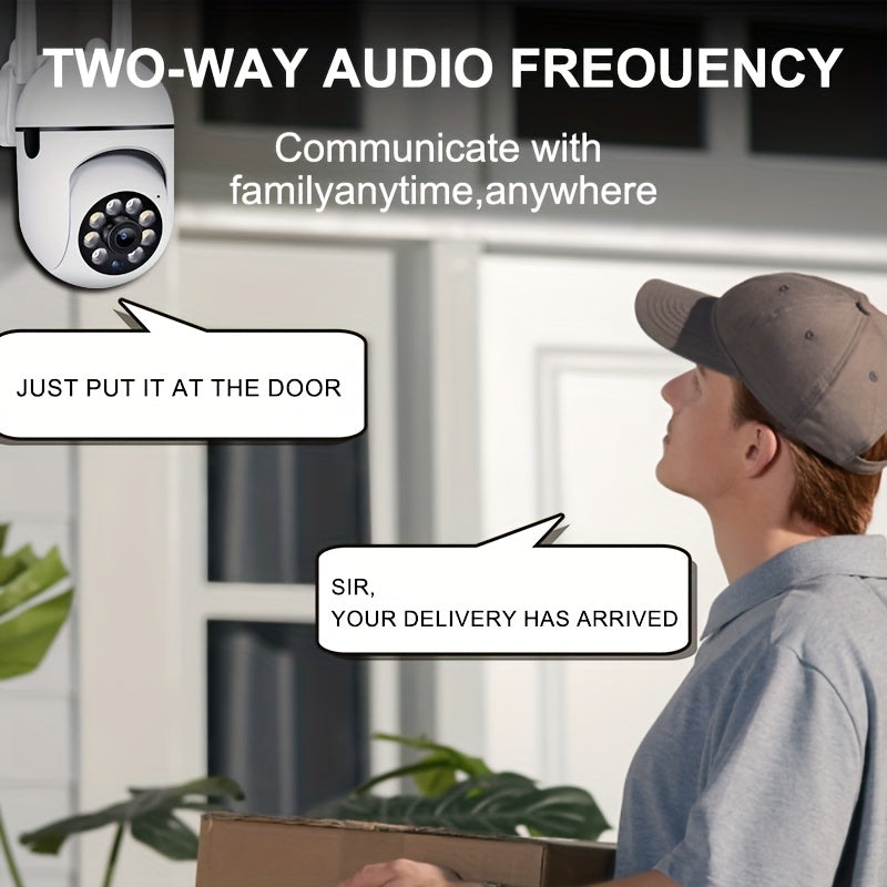 Wifi Security Cameras 4PCS 2K HD, Dual-Band, Night Vision, 2-Way Audio