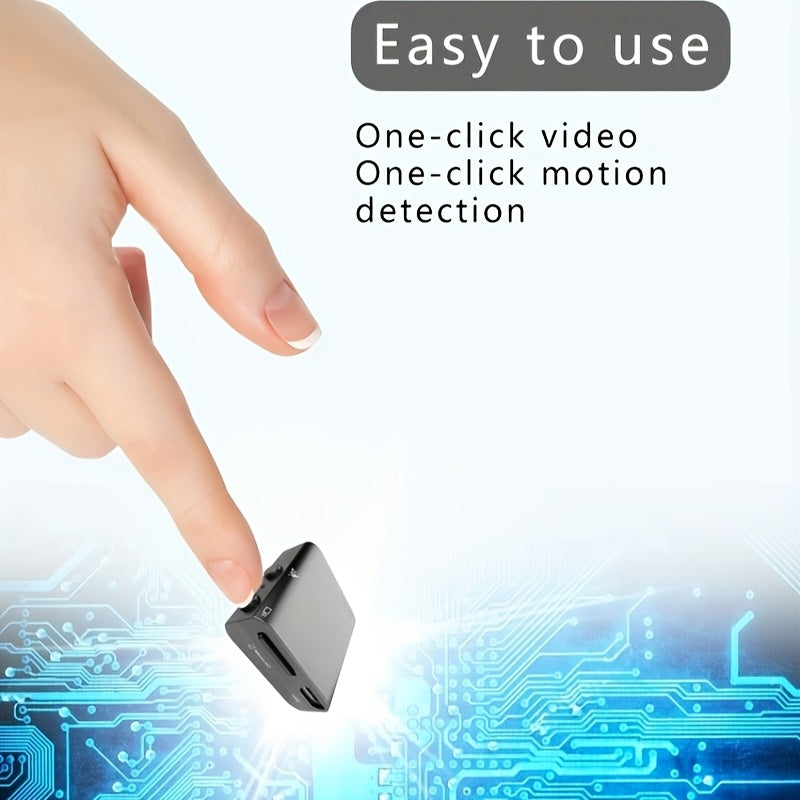 USB Rechargeable Hidden Cam Recorder - 720P HD with Night Vision & No Monthly Fees