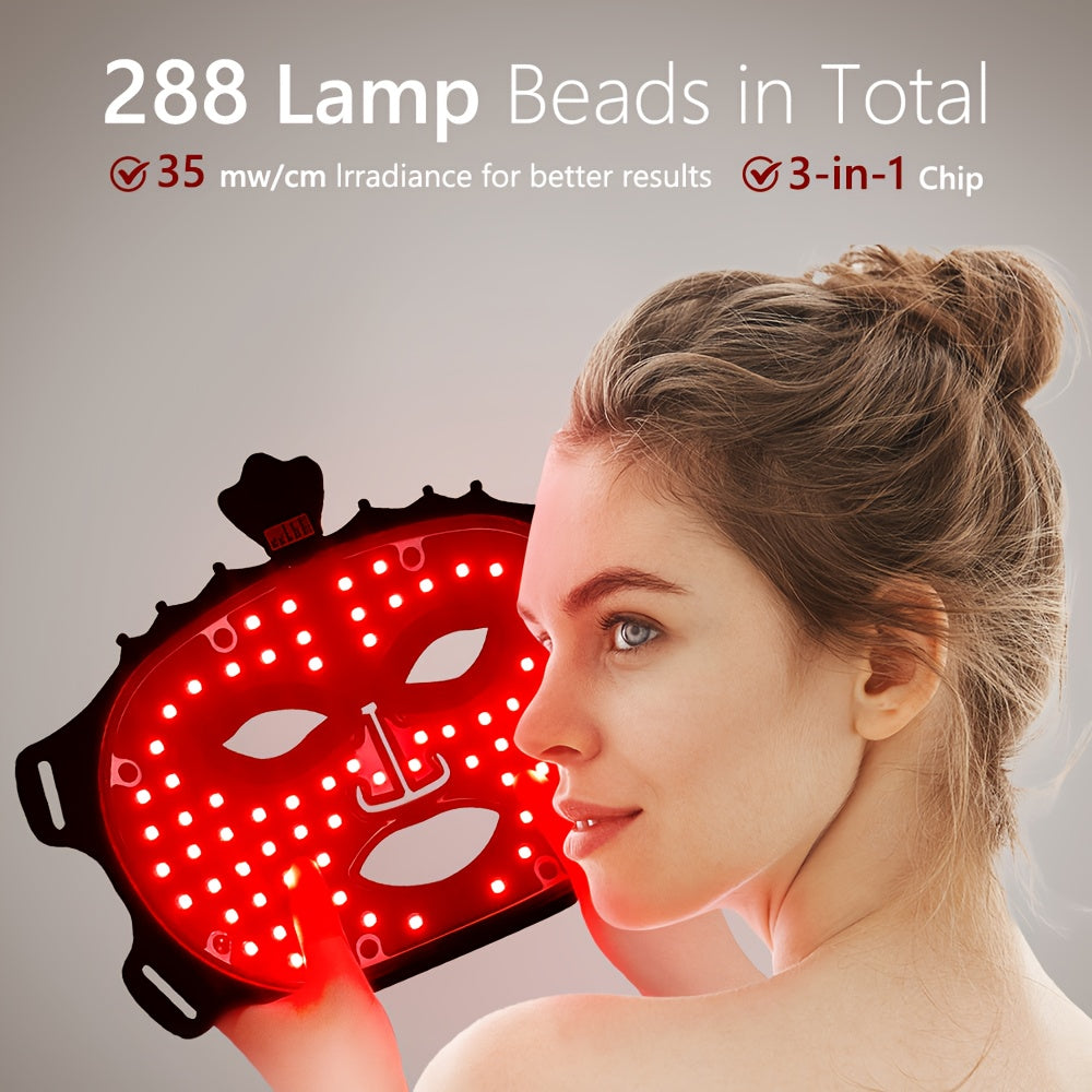 Anti-Aging LED Face Mask - FDA Cleared Red Light Therapy at Home for you