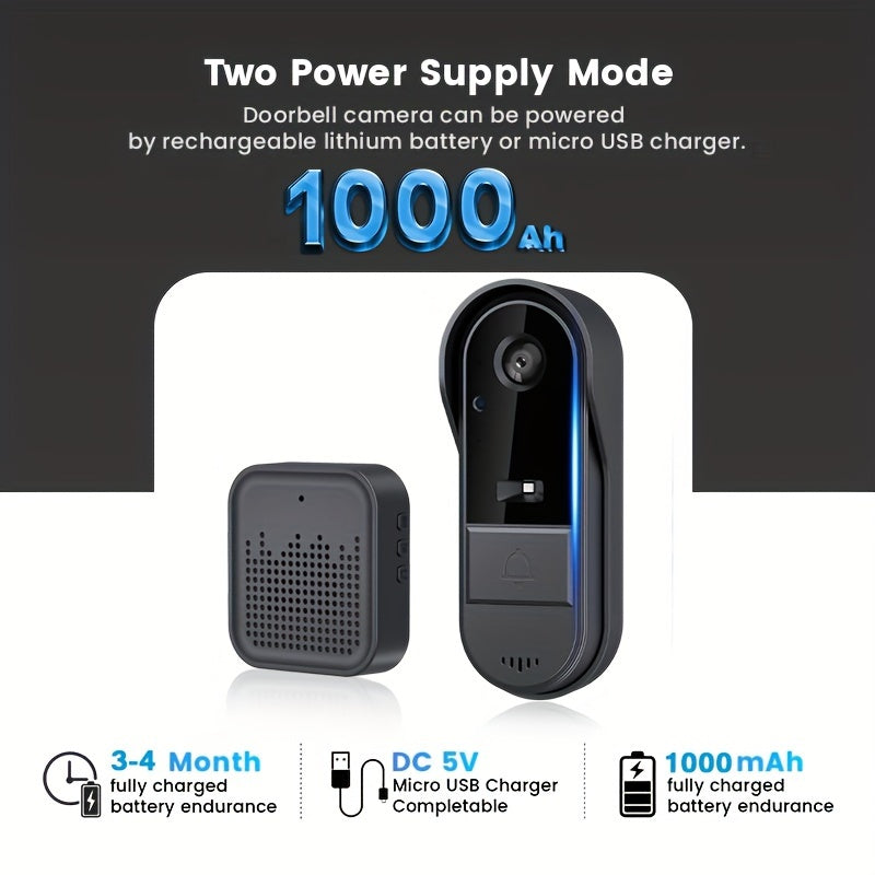 Best Doorbell Camera Smart WiFi Video 2-Way Audio with Motion Detection