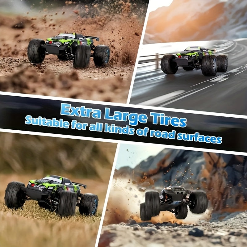 All-Terrain RC Off-Road Toy Car – 2.4GHz Remote Control, Durable Alloy Body