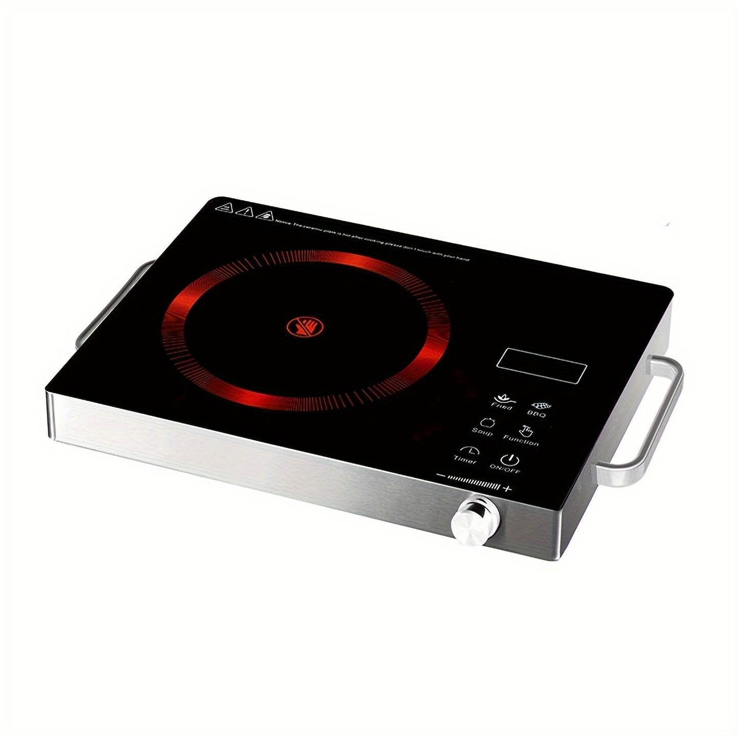 2200W Electric Ceramic Stove, Infrared Induction Cooktop Burner for Home Cooking