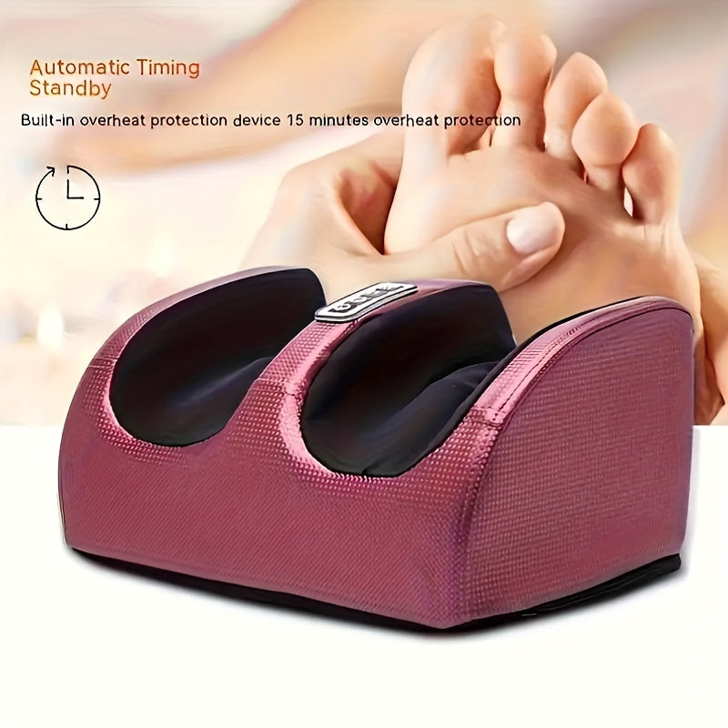 Foot Massager with Heat & Compression – Circulation, Relaxation, Home Spa Gift