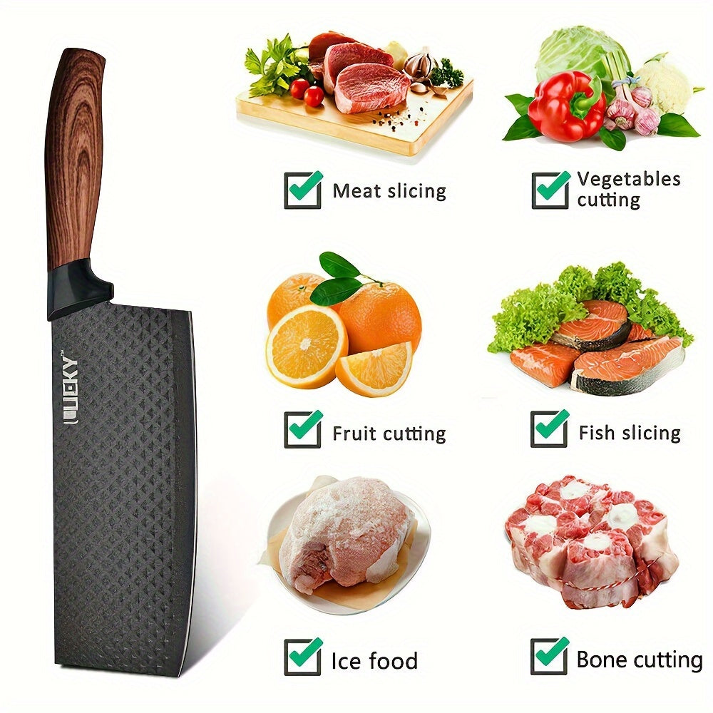 6-Piece Professional Kitchen Knife Set – Chef’s Knives with Wooden Handles & Gift Box