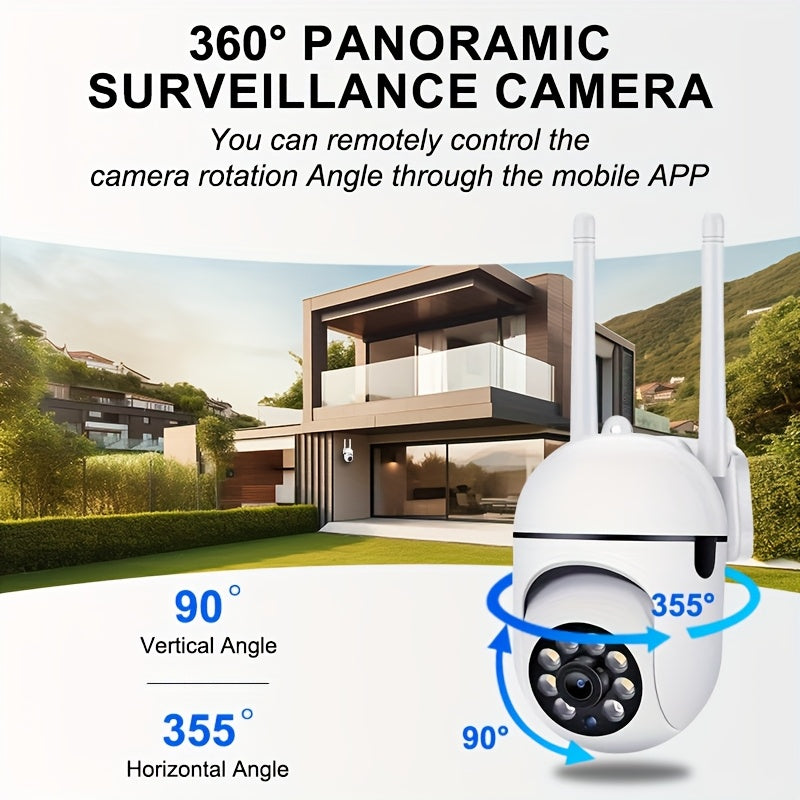 Wifi Security Cameras 4PCS 2K HD, Dual-Band, Night Vision, 2-Way Audio