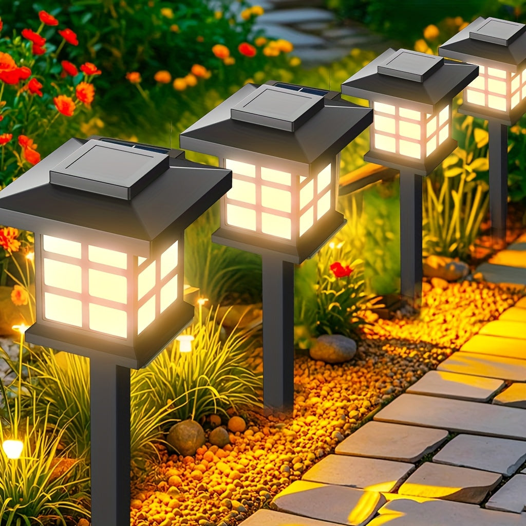 Outdoor Solar Path Lights – 600mA Waterproof LED Landscape Lights (different Sizes Available)