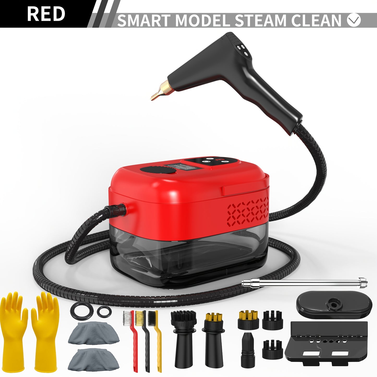 High-Pressure Handheld Steam Cleaner for Home, Kitchen, Carpet & Car Cleaning