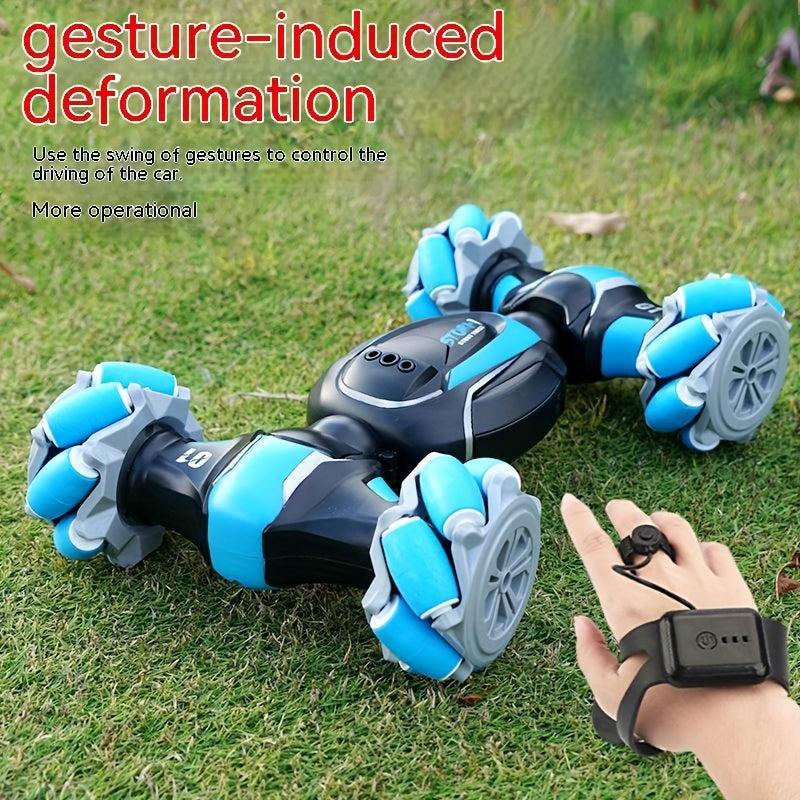 RC Stunt Car 4WD Remote Control Off-Road Vehicle with Gesture Control & Twist Racing