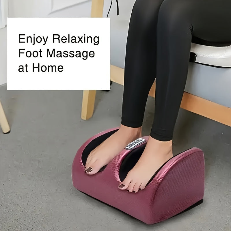 Foot Massager with Heat & Compression – Circulation, Relaxation, Home Spa Gift
