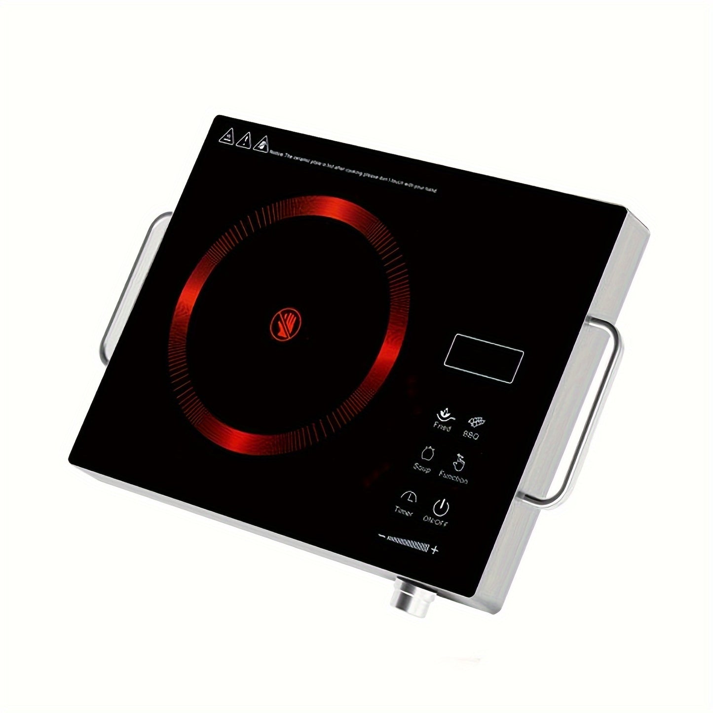 2200W Electric Ceramic Stove, Infrared Induction Cooktop Burner for Home Cooking