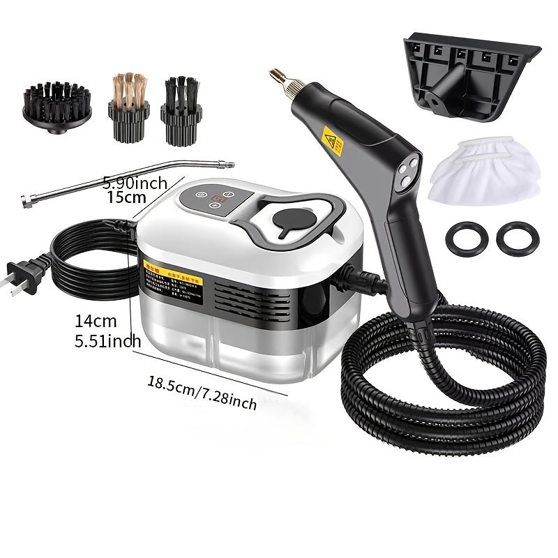 High-Pressure Handheld Steam Cleaner for Home, Kitchen, Carpet & Car Cleaning