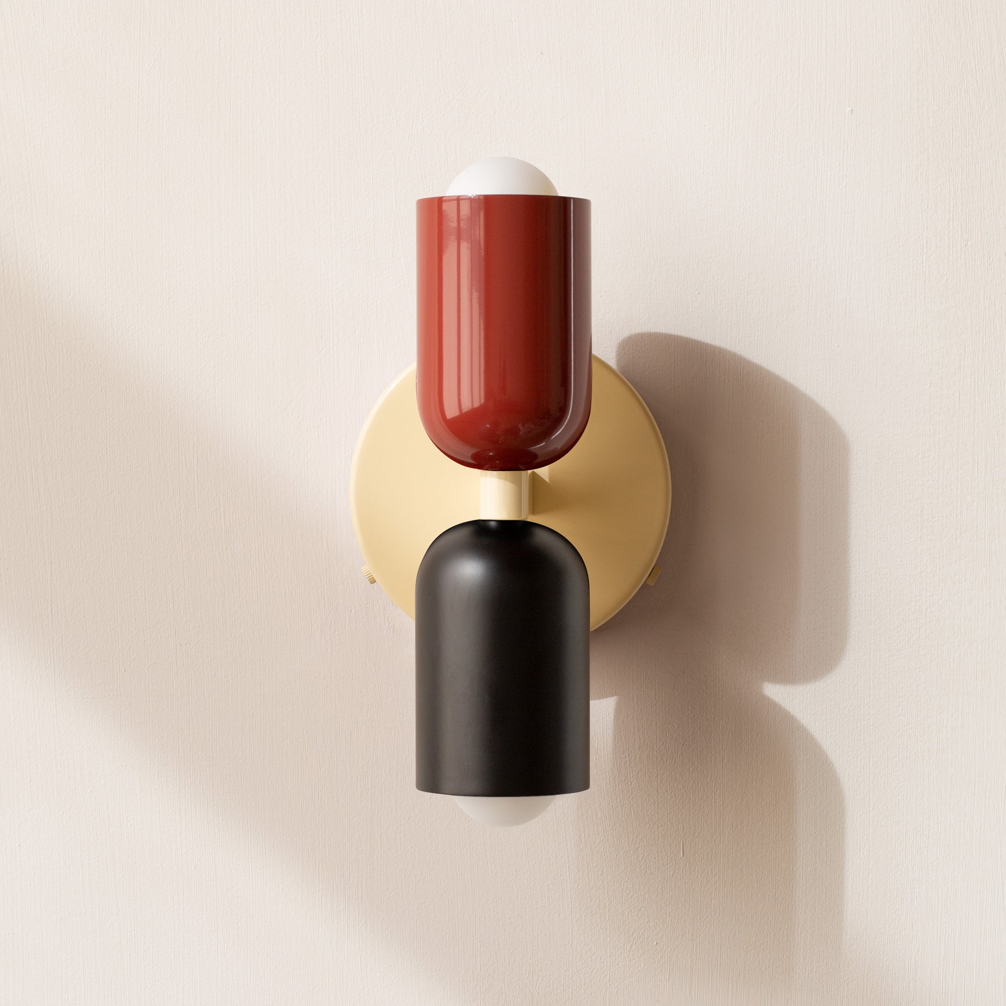 Moktan Sabai Modern Minimalist Cylinder LED Wall Sconce Iron Indoor Wall Light