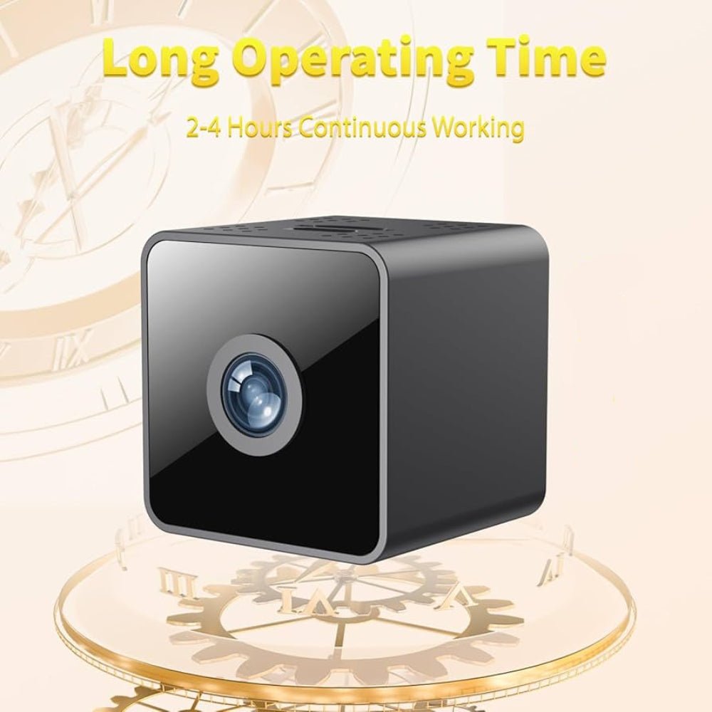 Moktan Sabai Compact Wireless Security Camera | 1080P HD Video & Night Vision | Indoor Monitoring for Enhanced Safety