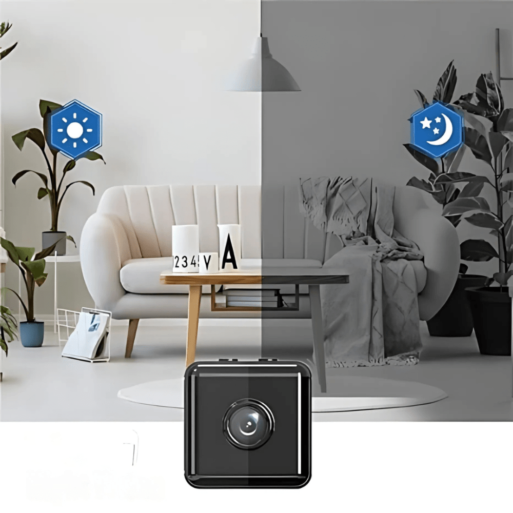 Moktan Sabai Compact Wireless Security Camera | 1080P HD Video & Night Vision | Indoor Monitoring for Enhanced Safety