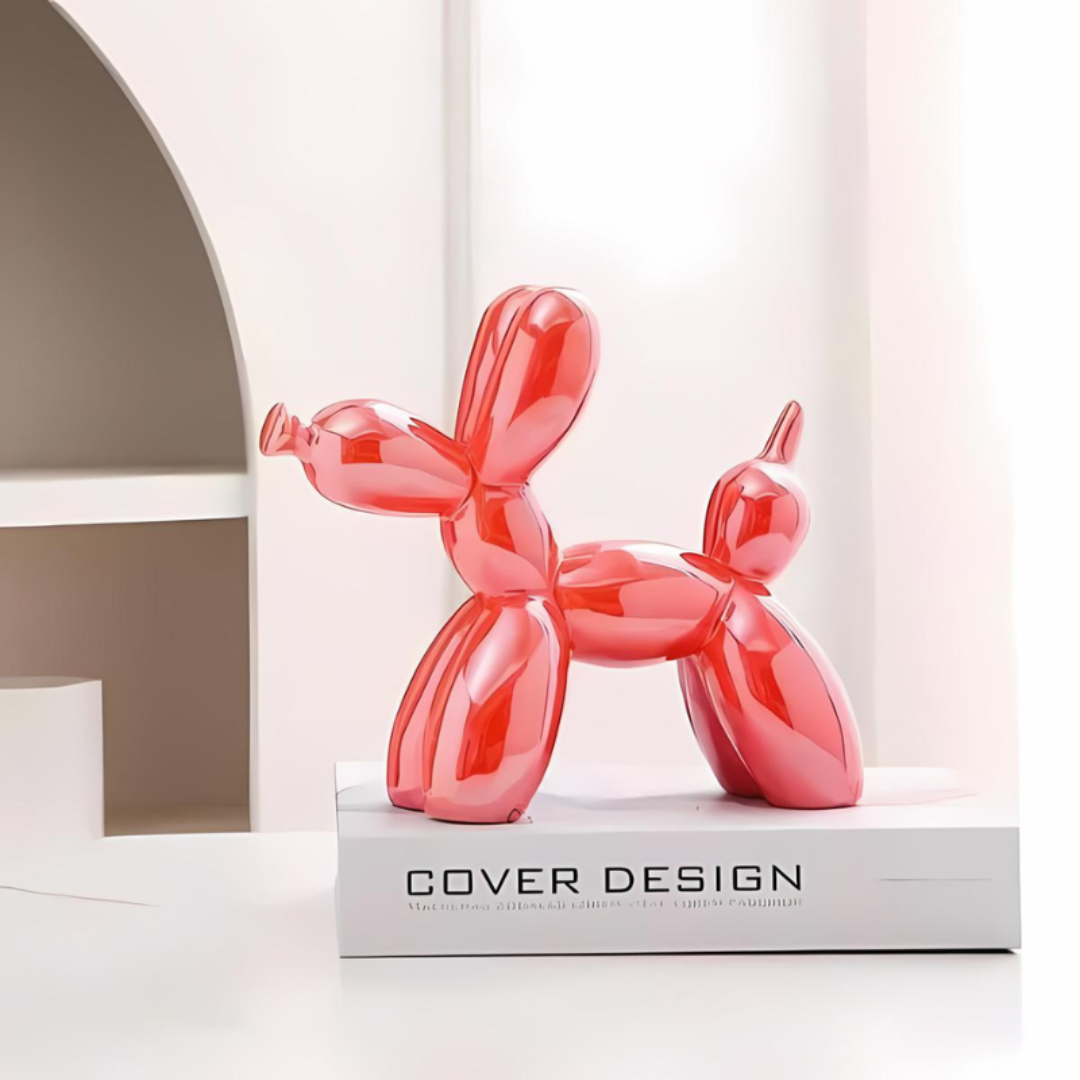 Moktan Sabai Ceramic Balloon Dog Statue