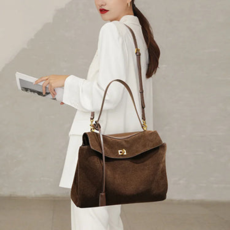 Moktan Sabai Large Rectangular Shoulder Handbag