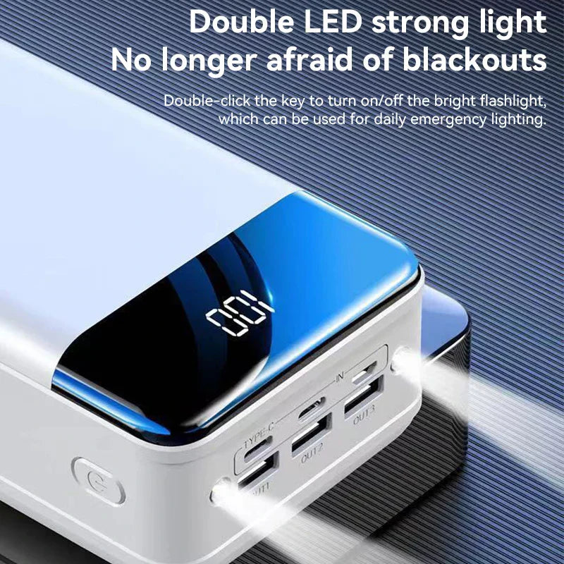 Moktan Sabai 50000mAh Portable Power Bank High Capacity Fast Charging Multi-Device
