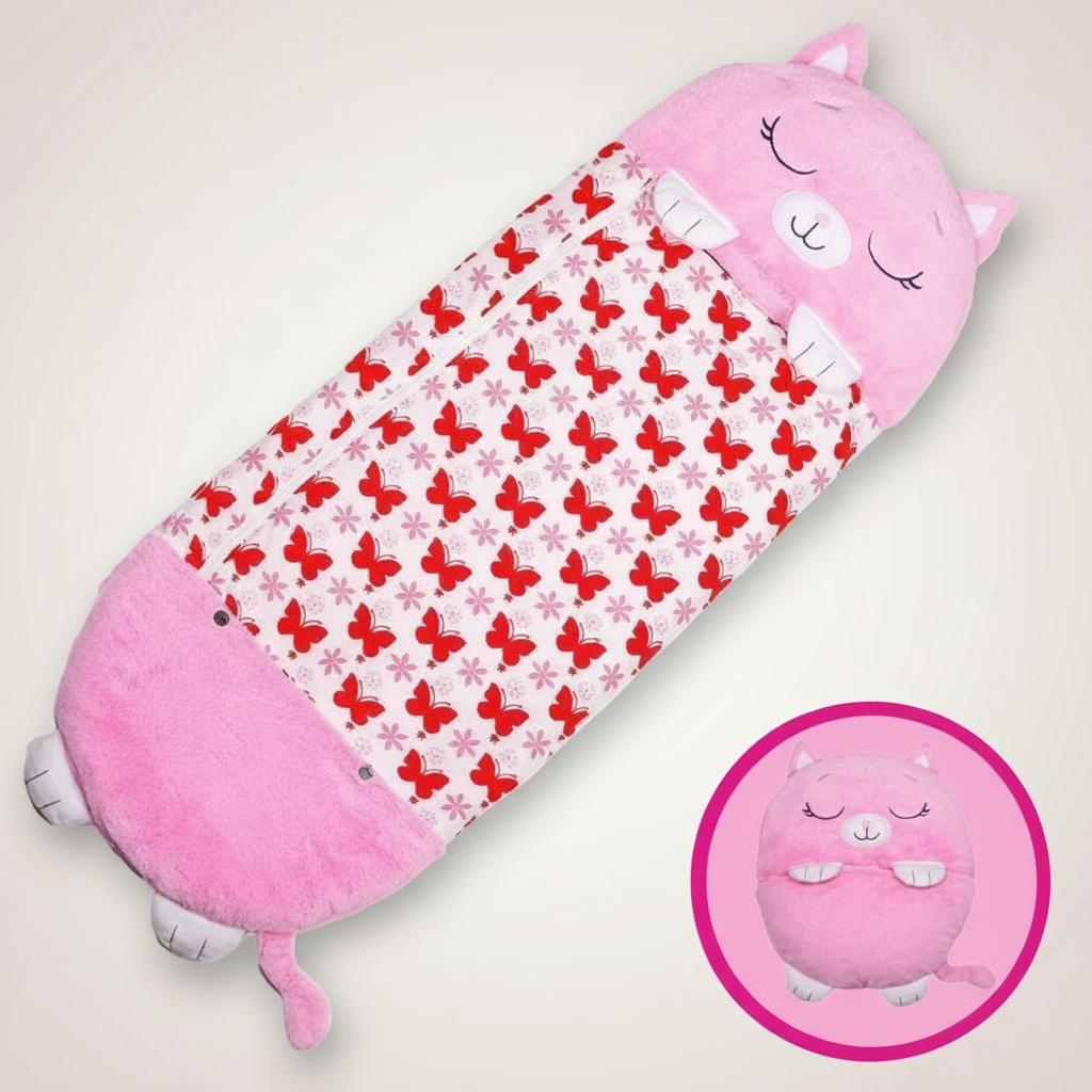 Moktan Sabai Kids Animal Sleeping Bag Pillow