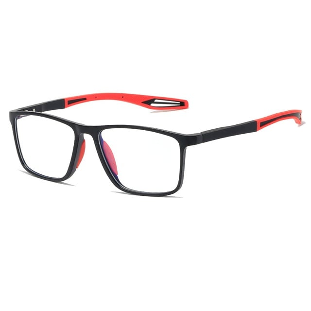 Moktan Sabai Titanium Progressive Reading Glasses Red