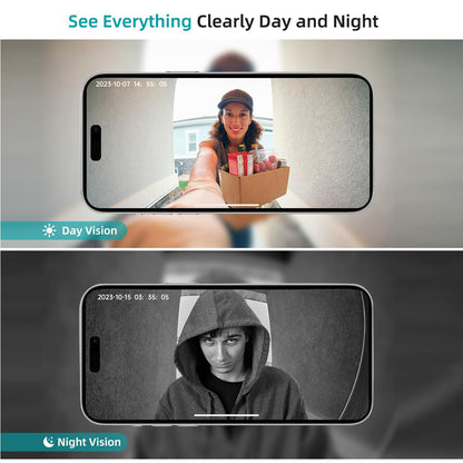 Best Doorbell Camera Smart WiFi Video 2-Way Audio with Motion Detection