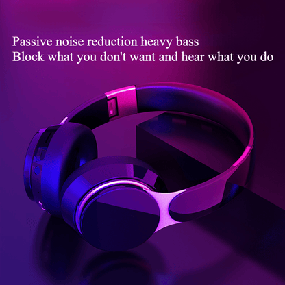 Wireless Noise Cancelling Earmuffs with Memory Foam, Bluetooth, Black, for Travel
