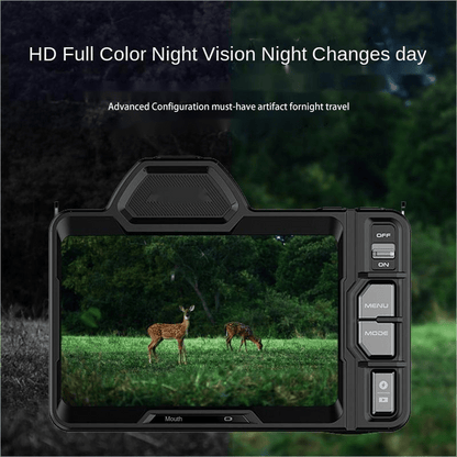 1080P Night Vision Monocular with IR, Lightless HD Camera for Hunting, Video