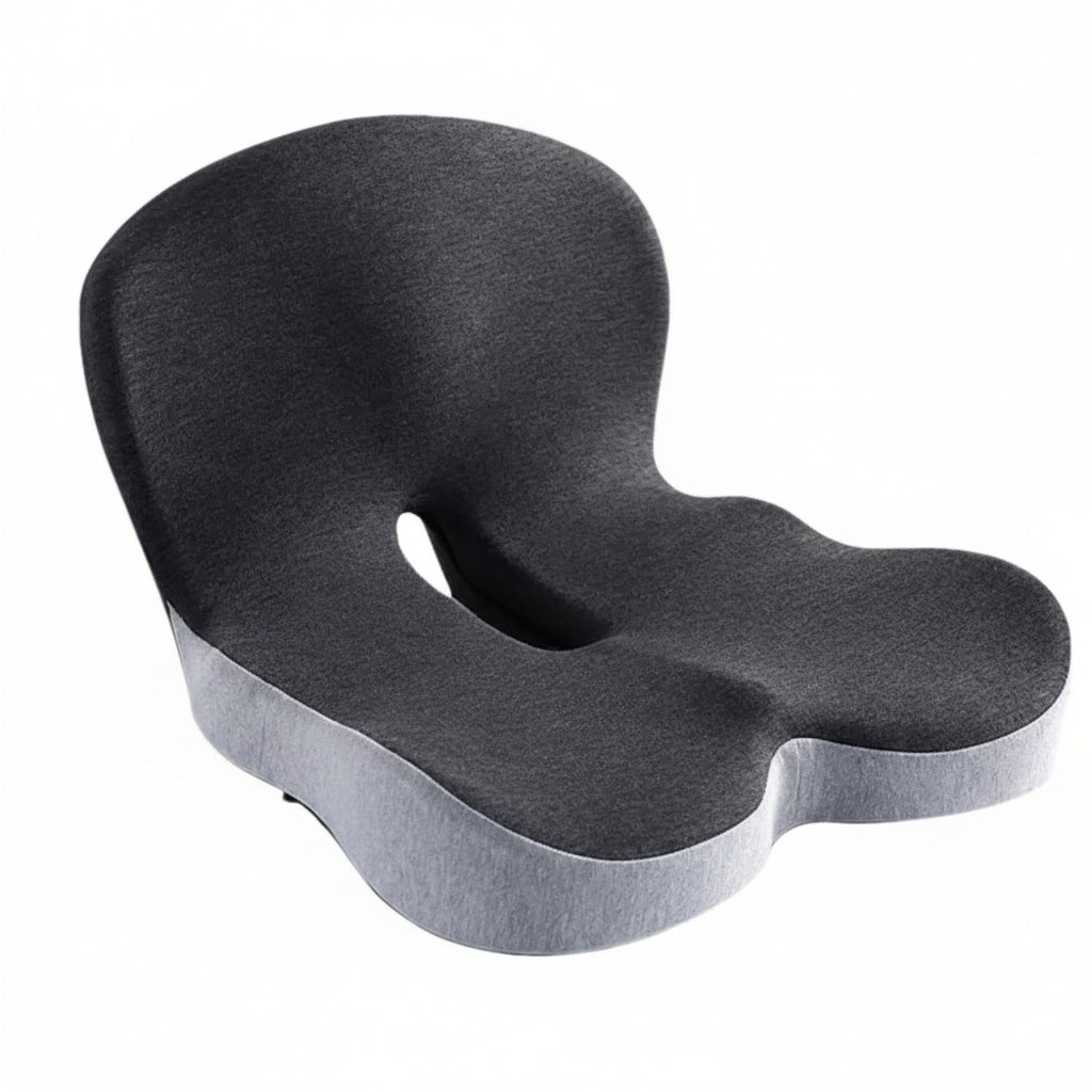 Moktan Sabai Memory Foam Seat Cushion with Lumbar Support for Office Chair
