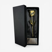 Moktan Sabai 24K Gold Plated Rose Decor Gold