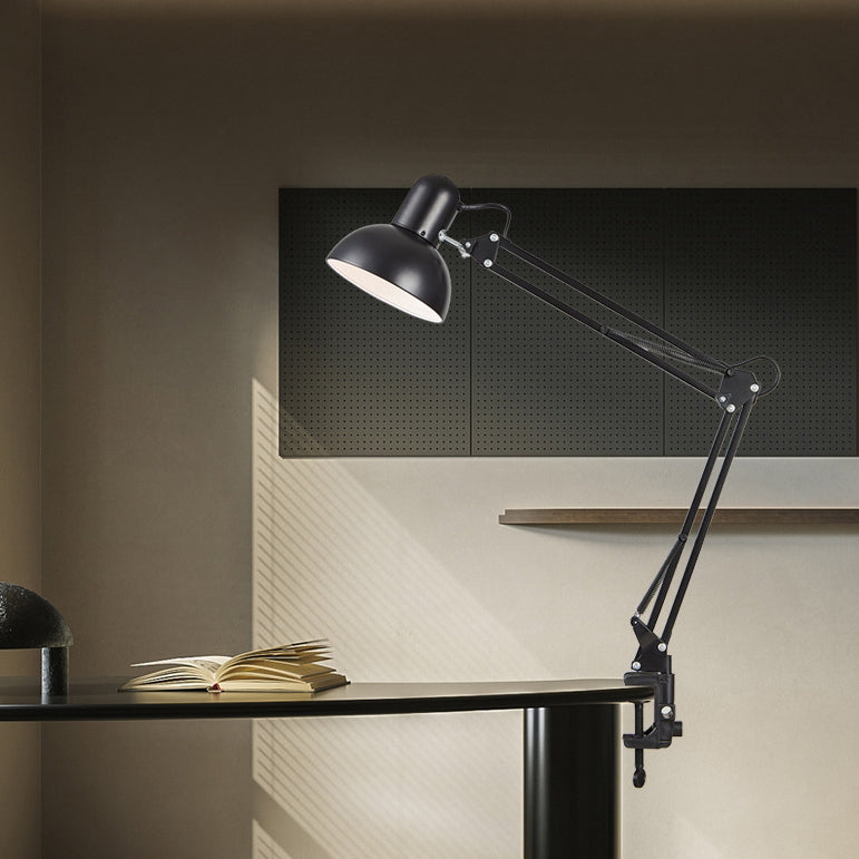 Moktan Sabai Modern Minimalist Adjustable Metal Table Lamp LED Clip On Desk Light