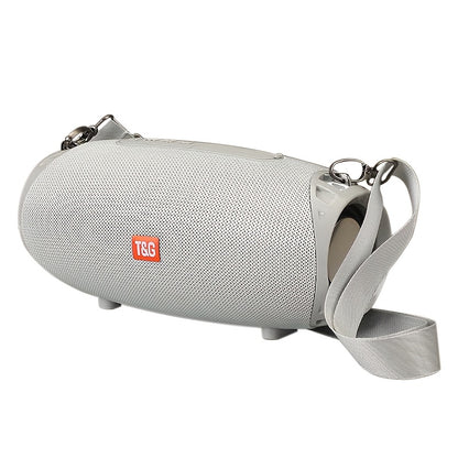 Portable Bluetooth Speaker with TWS Stereo, FM, USB/TF Card, Mic, Hi-Res Audio