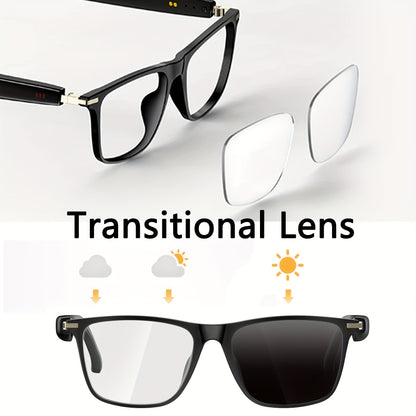 AI Smart Glasses with Real-Time Translation, Music, GPT, and HD Voice Calls