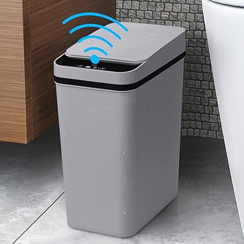 Moktan Sabai 11L Motion Sensor Trash Can Slim Touchless Bathroom Kitchen Bin